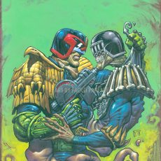 DREDD 2000AD COVER (ART PRINT)