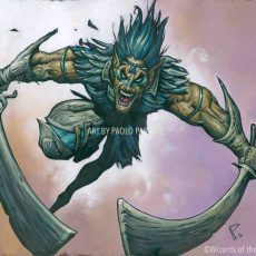 MTG- BLANCHWOOD ARMOR (ART PRINT)