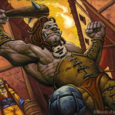 MTG- CHO-ARRIM BRUISER (ART PRINT)