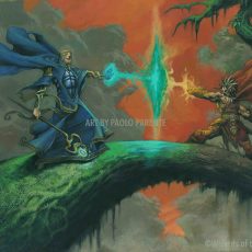 MTG- DOUBLE NEGATIVE (ART PRINT)