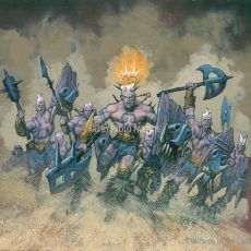 MTG- EMBLEM OF THE WARMIND (ART PRINT)