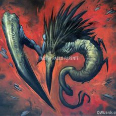 MTG- FURY SLIVER (ART PRINT)