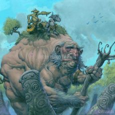 MTG- HAMLETBACK GOLIATH (ART PRINT)