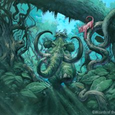 MTG- MOSSTODON (ART PRINT)