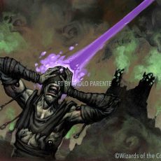 MTG- PULSE OF THE DROSS (ART PRINT)