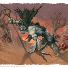MTG- FLESHPURSE MARAUDER (ART PRINT)